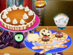 Halloweeni élelmiszer készítése